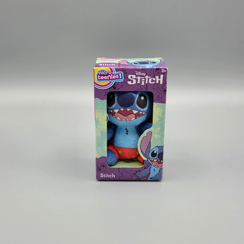 Disney Stitch Micro Teenies Mini Plush Toy Basic Fun 00420 New in Box
